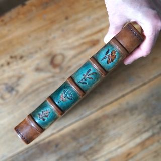 I never get tired of creating leather journals in the spirit of old medieval herbariums. Whether one delves into the old...